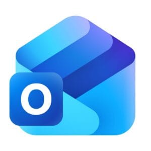 Microsoft Outlook 2025 icon in Windows 11 Color style logo